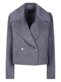 JOSEPH double-breasted wool jacket - Grey