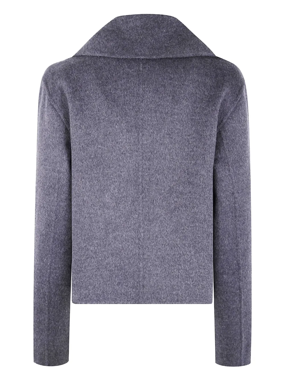 Joseph Double-breasted Wool Jacket In Gray