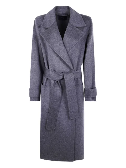 JOSEPH belted wool coat