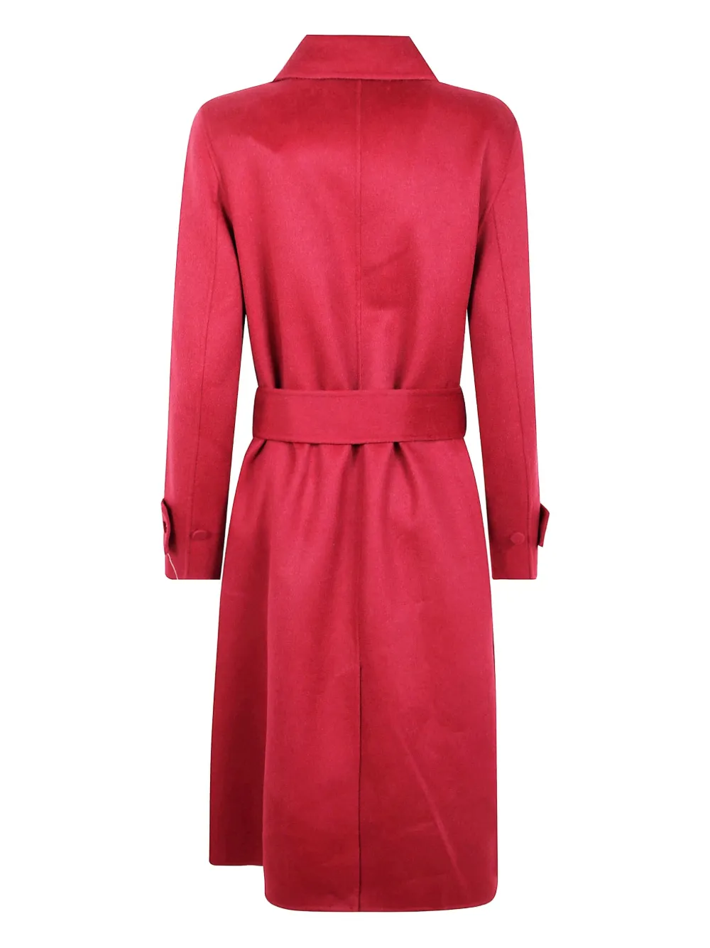 Joseph Arline Double Face Cashmere Coat In Red