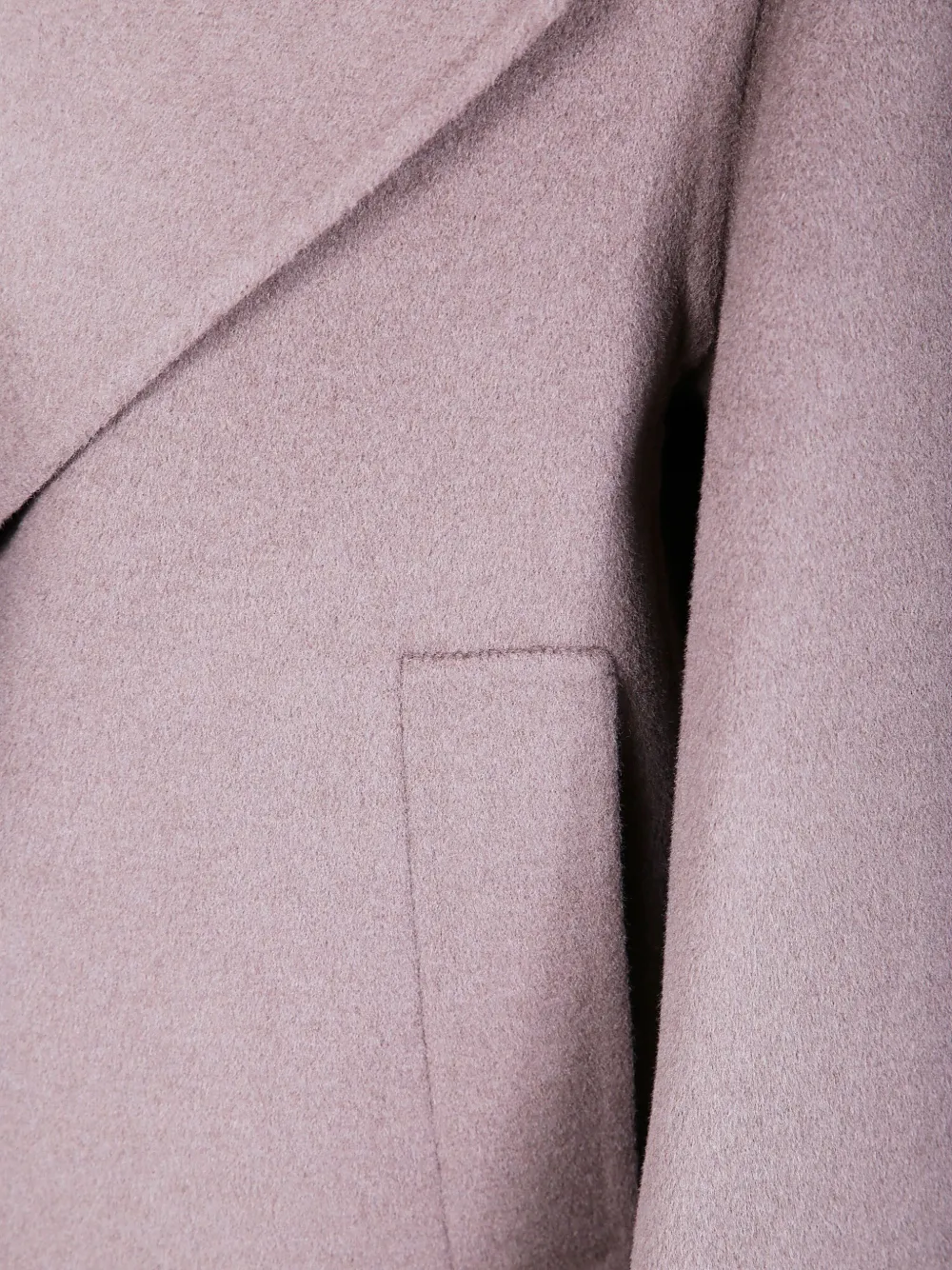Joseph Double-breasted Wool Jacket In Pink