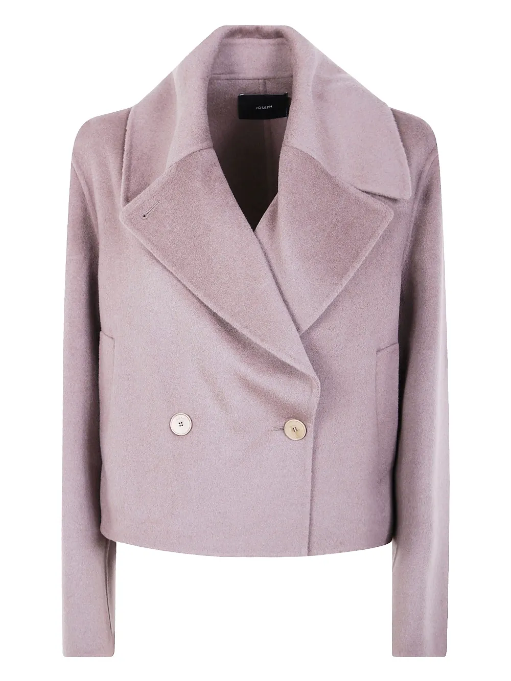 Joseph Double-breasted Wool Jacket In Multi