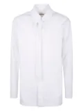 Jil Sander tie-neck shirt - White