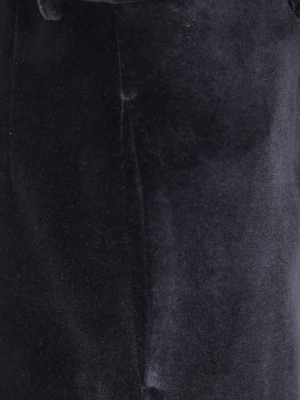 Jil Sander ベルベット パンツ | ブラック | FARFETCH JP