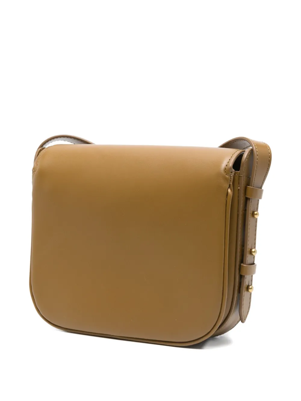 Soeur Bellissima kleine schoudertas met drukknoopsluiting Bruin