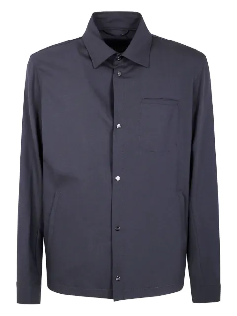 Herno surchemise boutonnée à poches plaquées