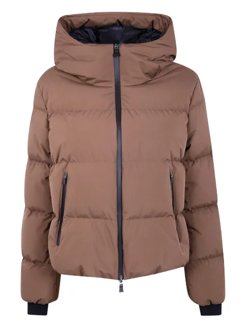 Herno hooded puffer jacket