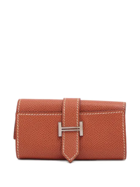 Hermès Pre-Owned contrastrast-stitching key chain 