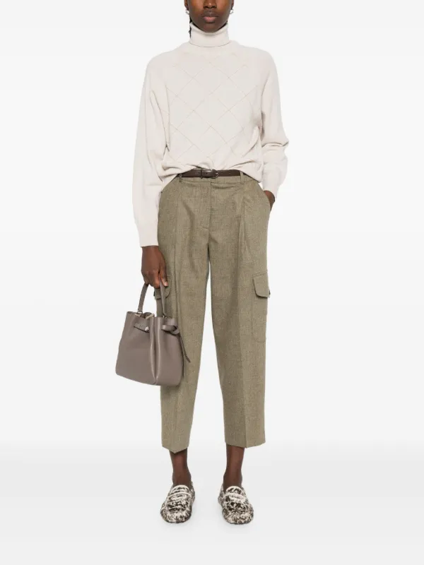 Peserico タートルネック セーター | ニュートラル | FARFETCH JP