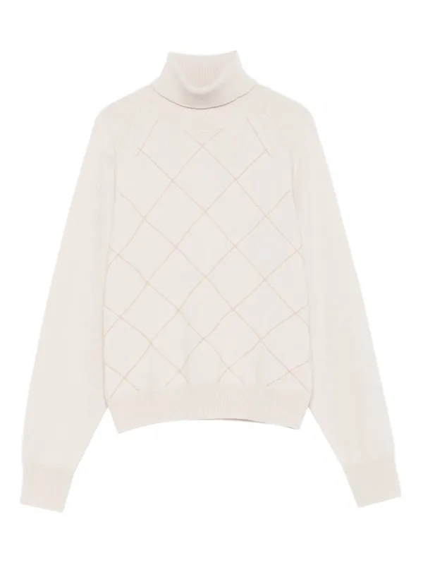 Peserico タートルネック セーター | ニュートラル | FARFETCH JP