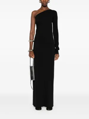 【関税&送料込】Rick Owens Drkshdw Long Dress Rick Owens DRKSHDW EDFU T Maxi Dress | Black | FARFETCH