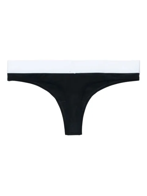 Nike contrast-band thong