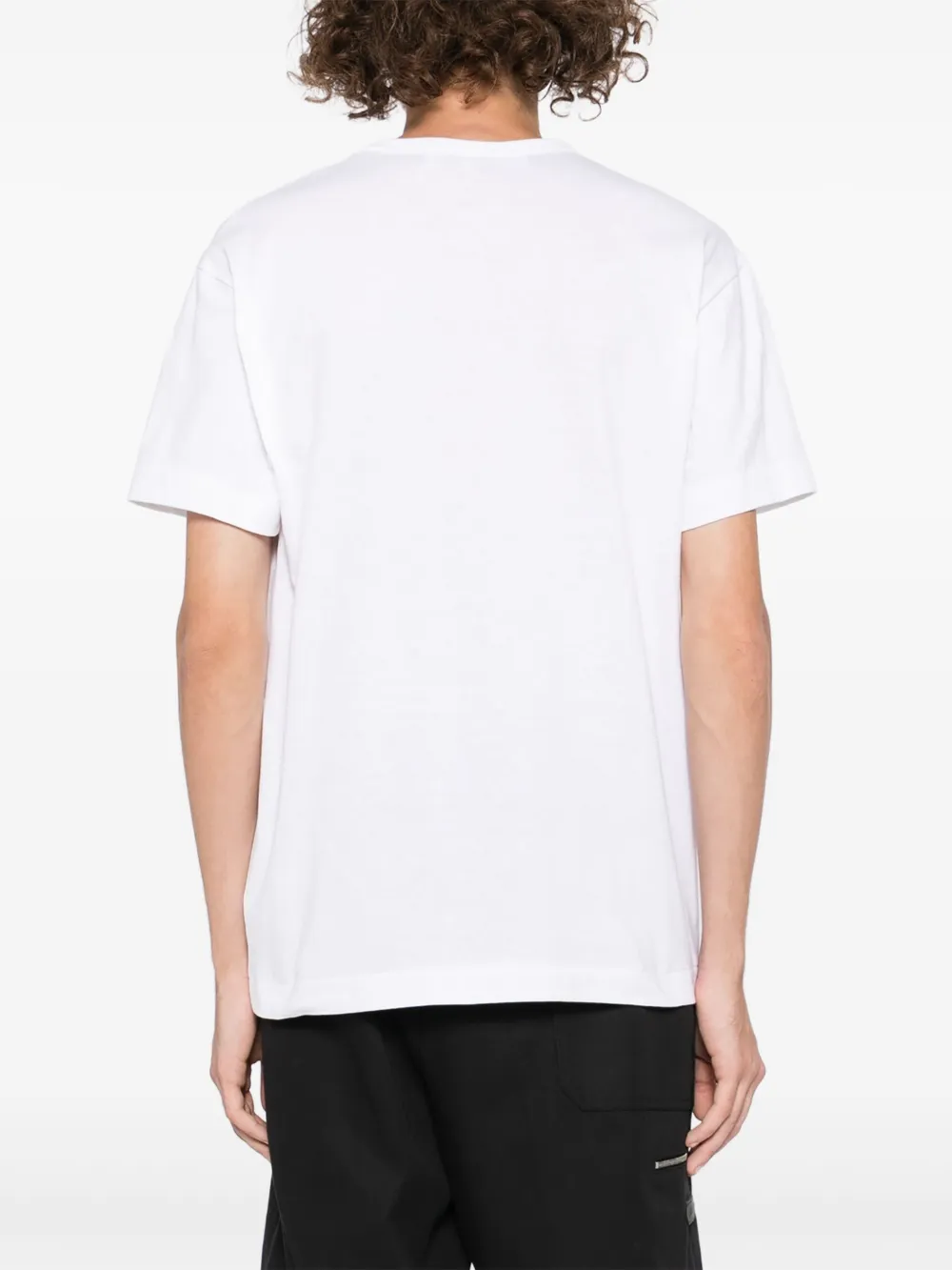 Comme Des Garçons Play T-shirt met print Wit
