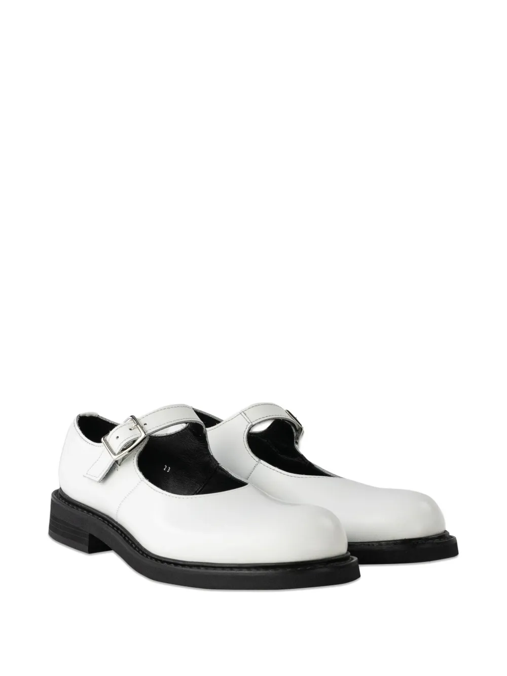 Comme Des Garçons Comme Des Garçons Pumps met gespbandje Wit