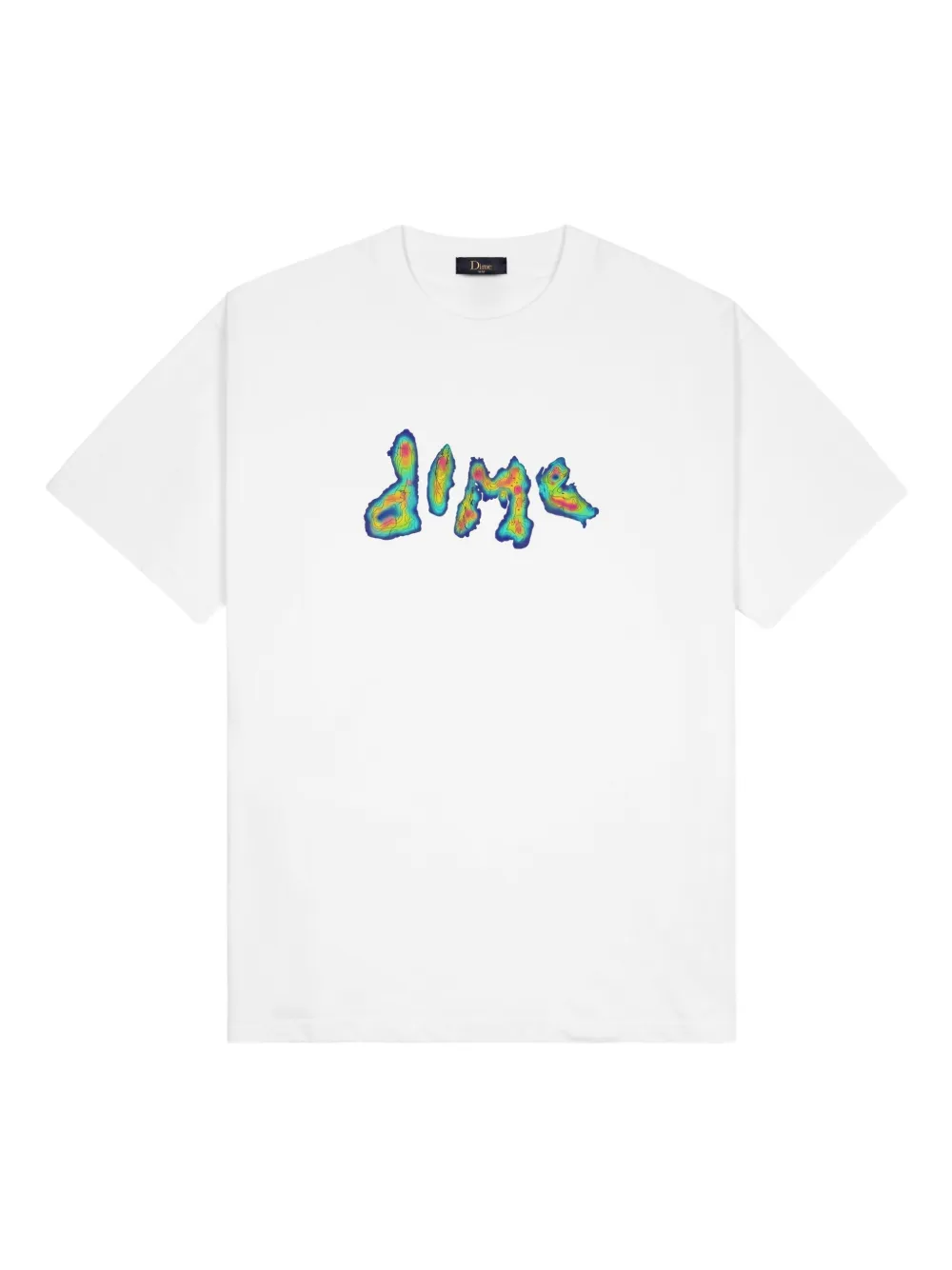 Dime Topo T-shirt In White