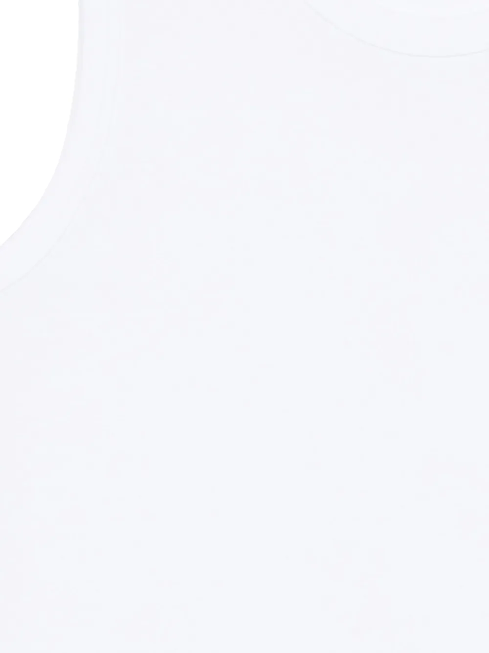 Comme Des Garçons Comme Des Garçons Katoenen tanktop Wit