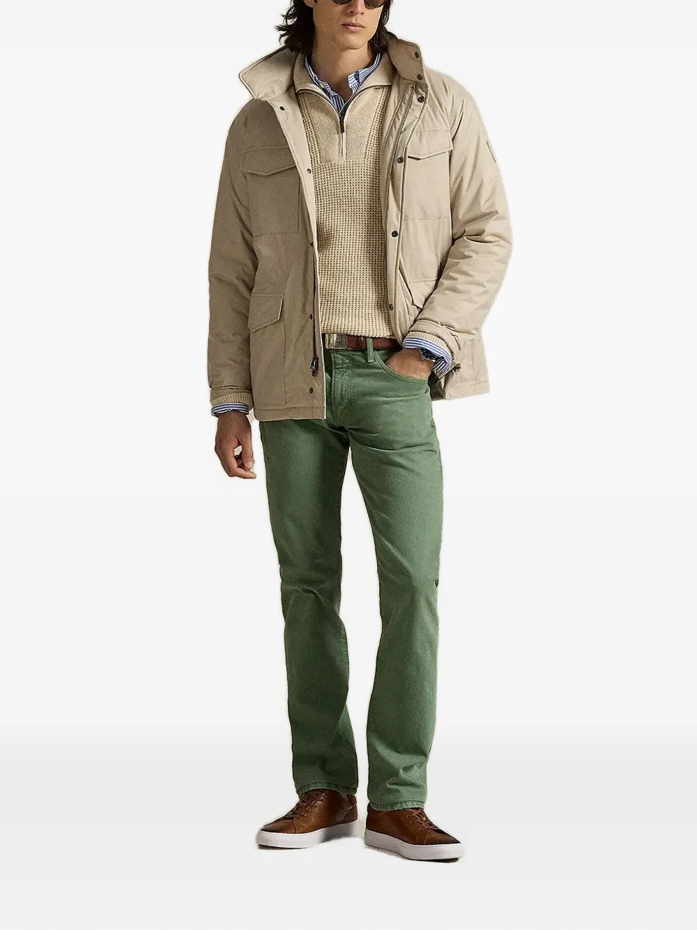 Polo Ralph Lauren Jack met klepzakken Beige