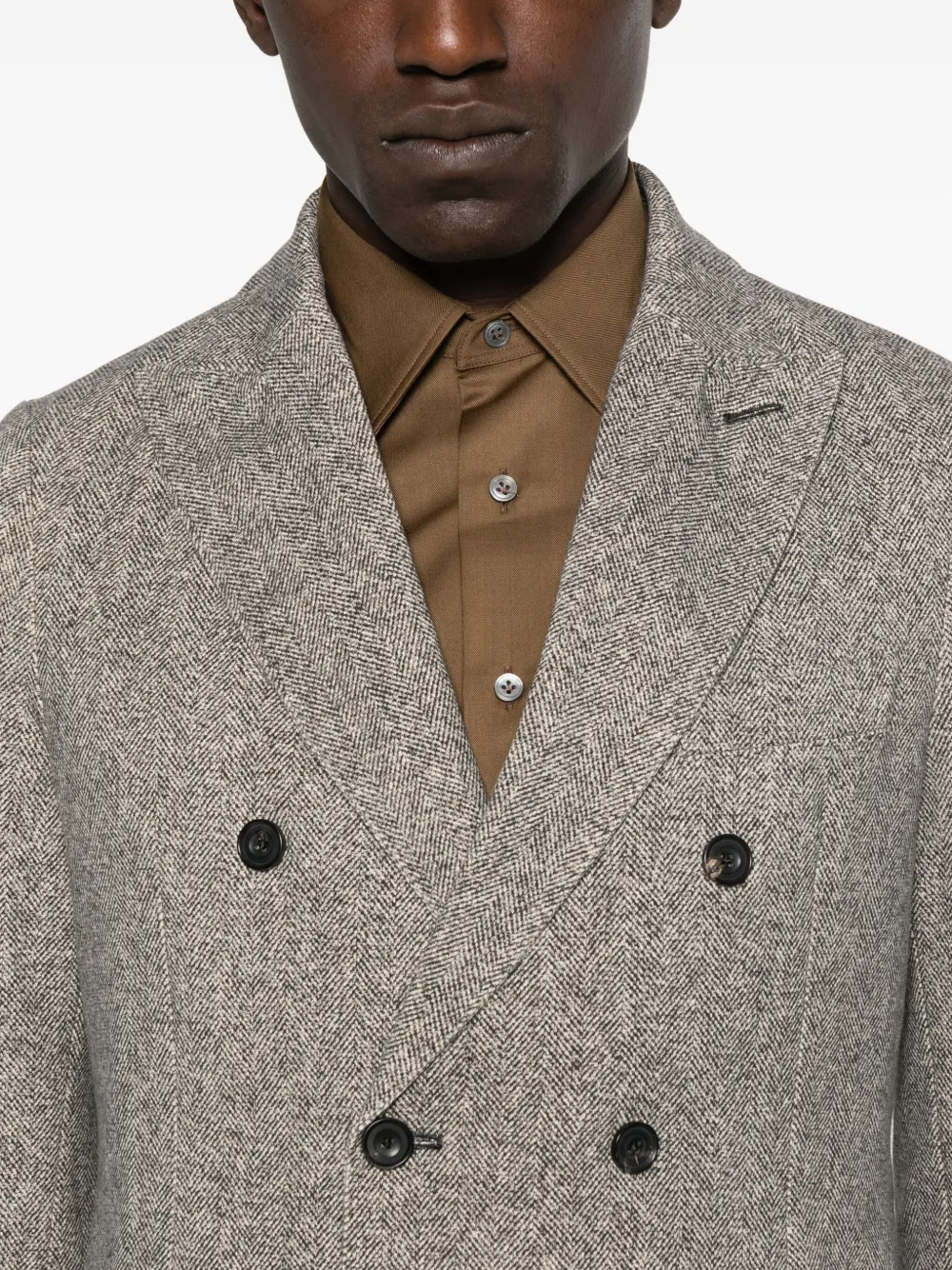 Circolo 1901 Blazer met dubbele rij knopen Zwart