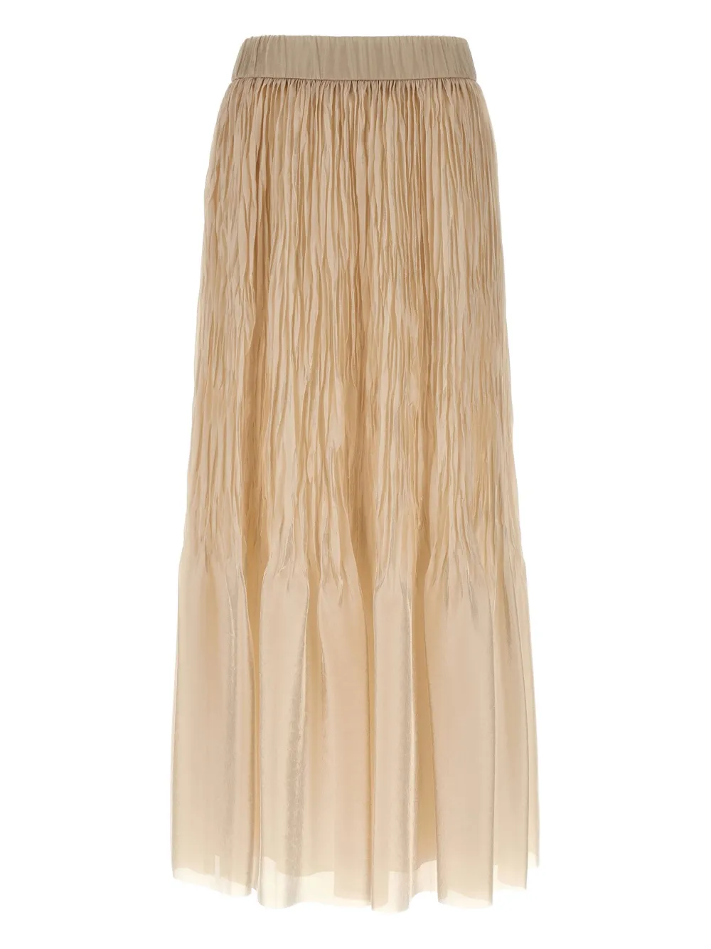 Peserico Midi-rok met ombré-effect Beige
