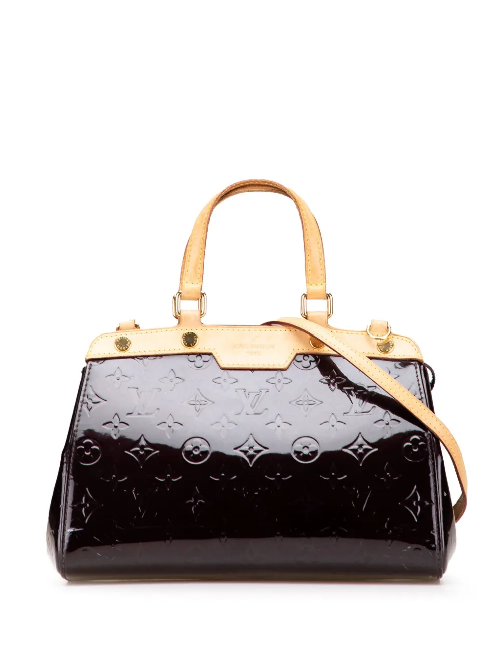 Louis Vuitton Pre-Owned 2010-2025 モノグラム ヴェルニ ブレア PM サッチェルバッグ - パープル Louis Vuitton Pre-Owned 2010-2025 モノグラム ヴェルニ ブレア PM サッチェルバッグ - パープル