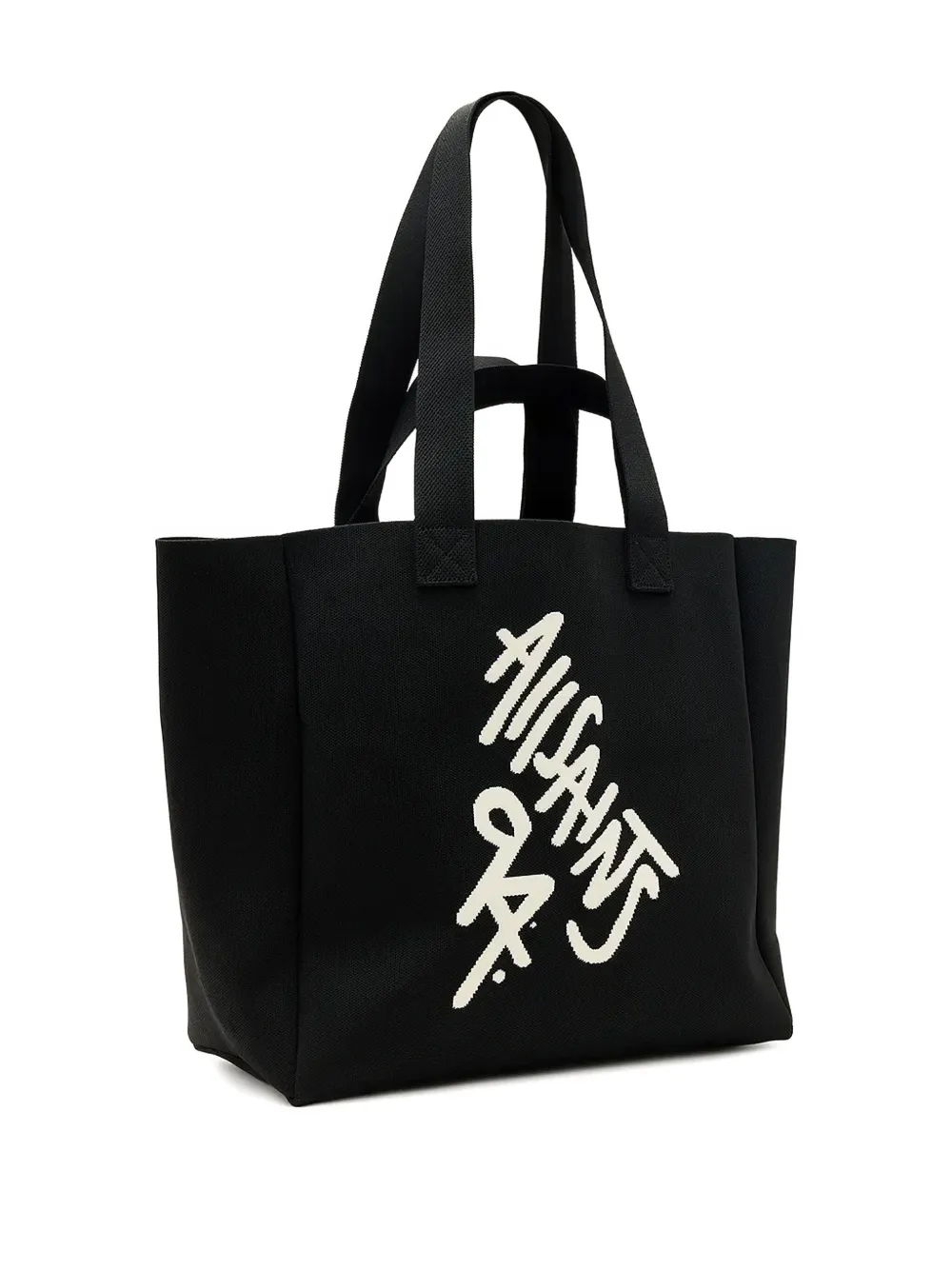 AllSaints Shopper met logo Zwart