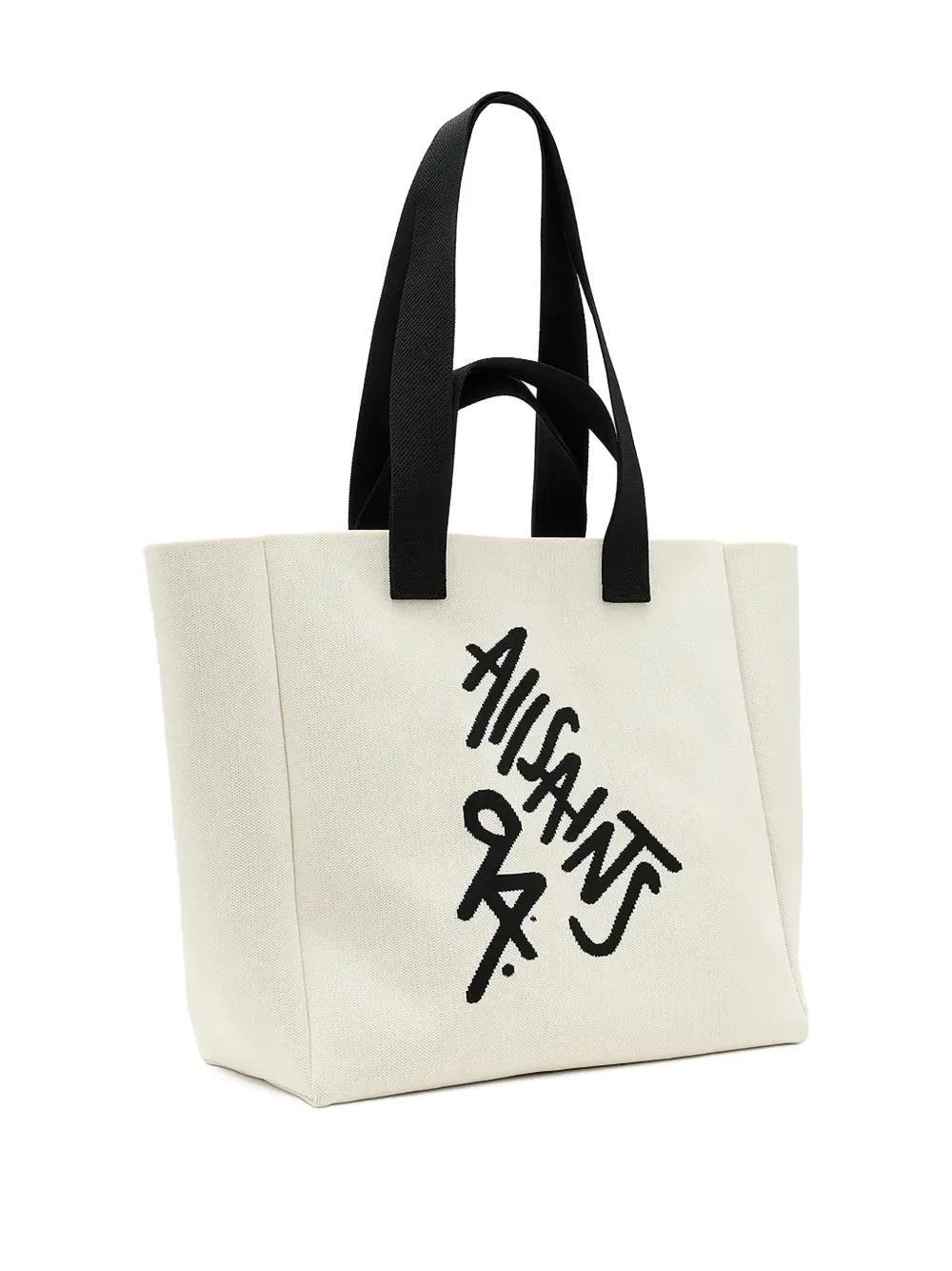 AllSaints Shopper met logo Wit