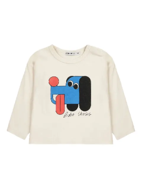 Bobo Choses Doggy Mate long-sleeve top