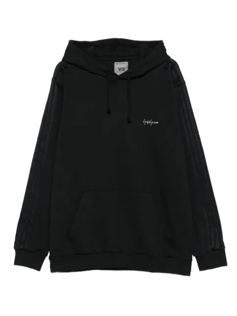 Y-3 stripe-detail hoodie