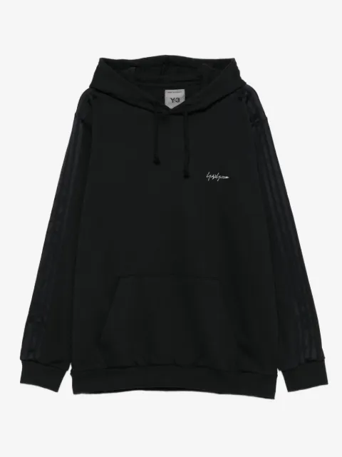 Y-3 stripe-detail hoodie