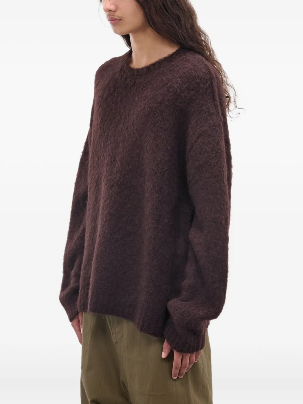 Uma Wang alpaca wool-blend jumper - Bruin