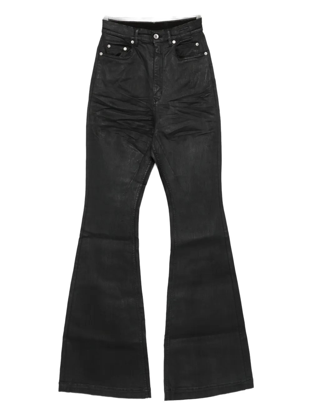 Rick Owens Drkshdw Five-pockets Jeans In Black