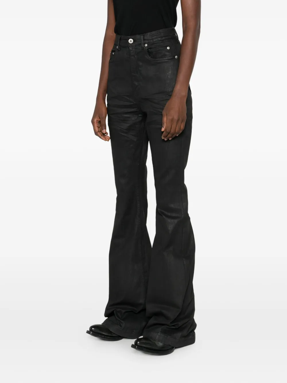 Rick Owens DRKSHDW Jeans met vijf zakken Zwart