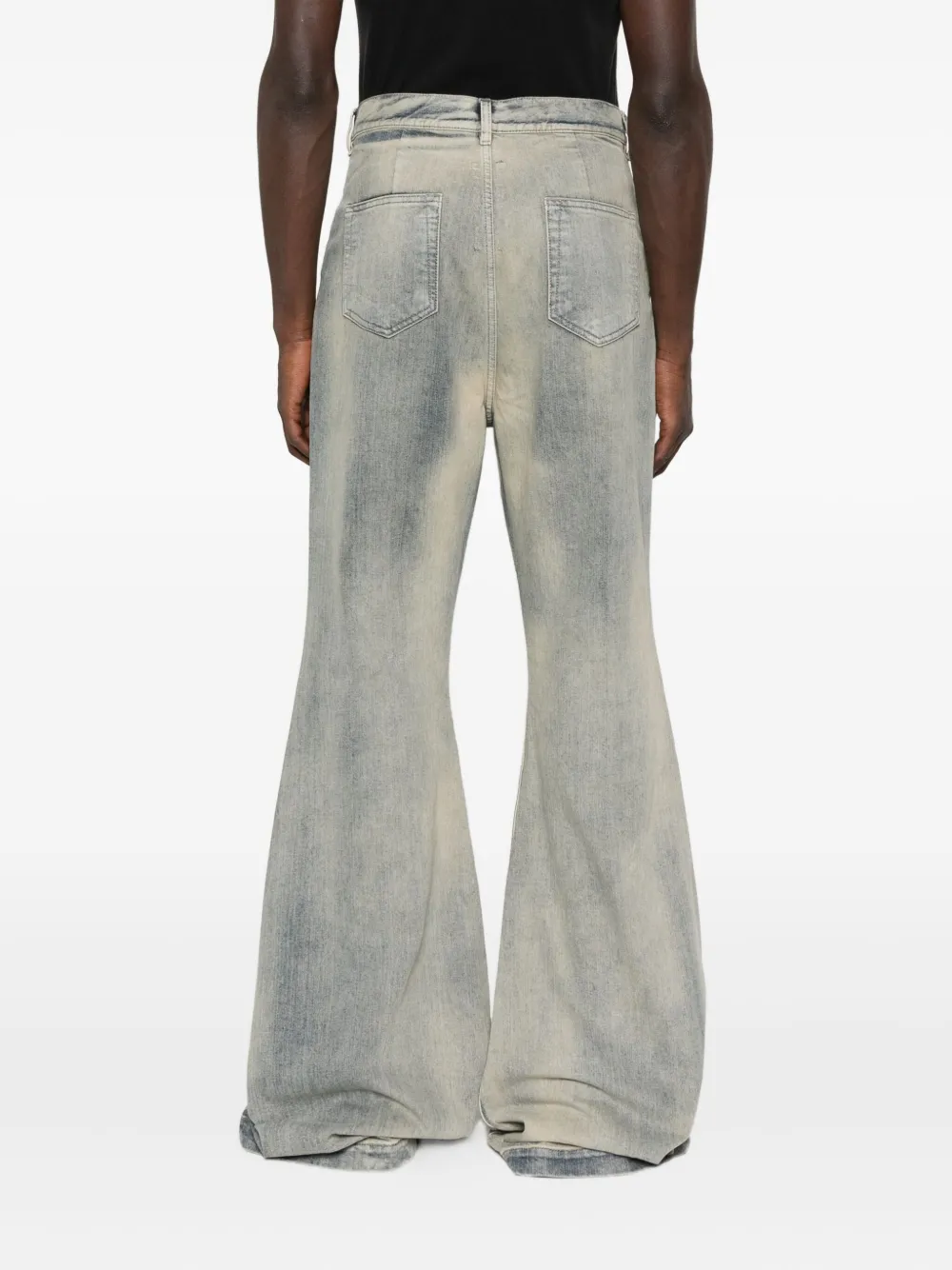 Rick Owens DRKSHDW Bolan Bootcut jeans met vervaagd effect Blauw