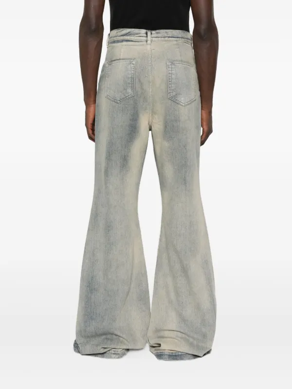 Rick Owens BOLAN BOOTCUT 風デニム Rick Owens DRKSHDW Bolan Bootcut ジーンズ | ブルー | FARFETCH JP