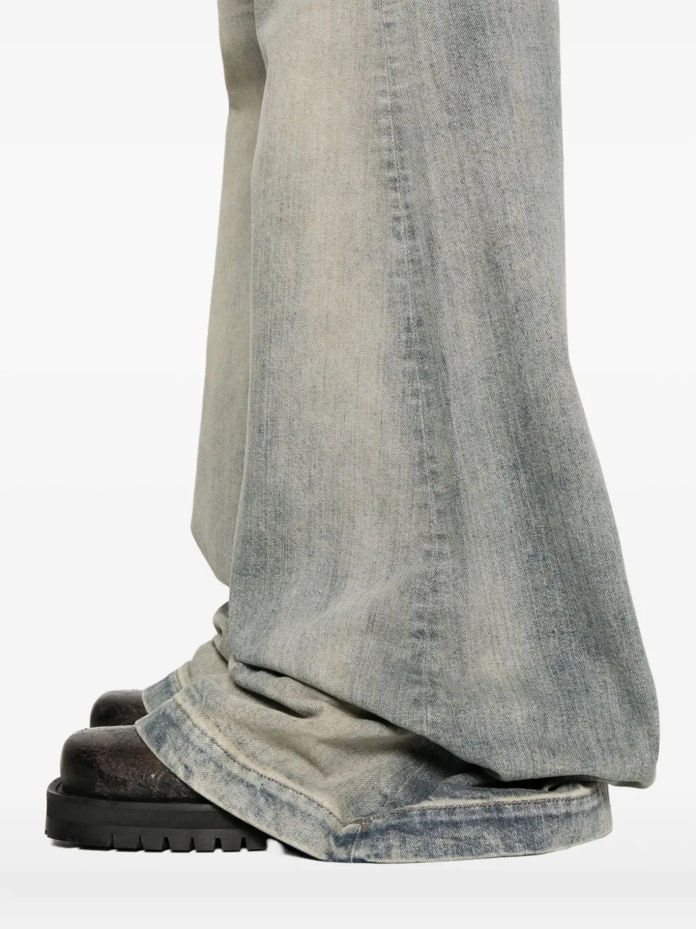 Rick Owens DRKSHDW Bolan Bootcut jeans met vervaagd effect Blauw