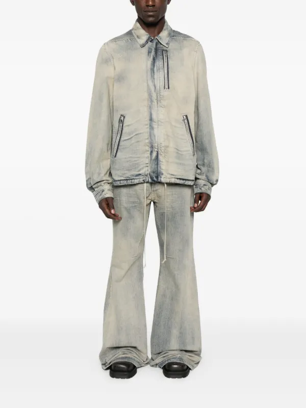Rick Owens DRKSHDW Bolan Bootcut ジーンズ | ブルー | FARFETCH JP