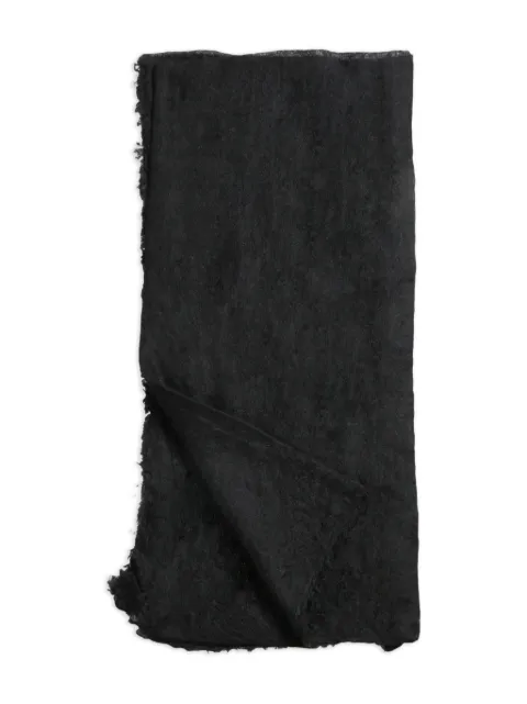 Frenckenberger frayed-edge scarf
