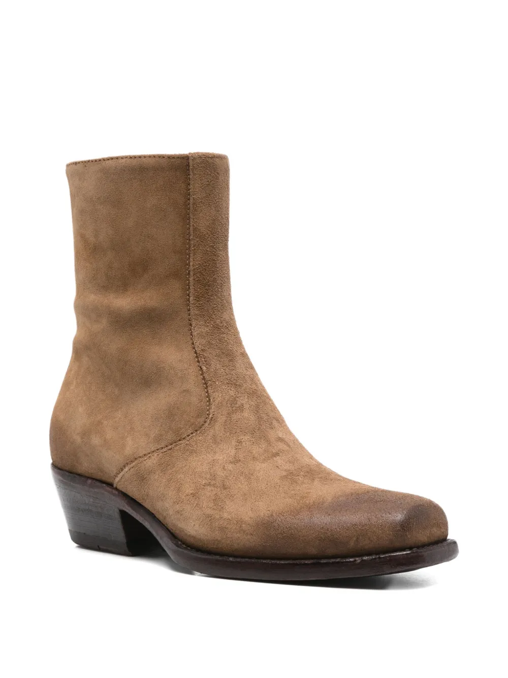 ERALDO 45mm zip-detail suede boots | Ankle Boots | Image 2