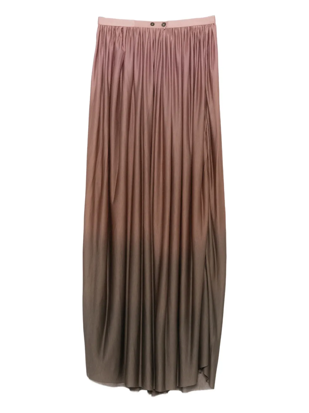 Faliero Sarti ombre pleated skirt Bruin