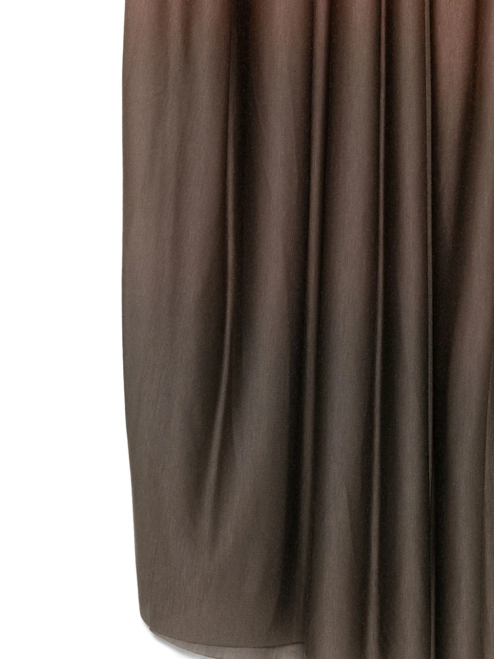 Faliero Sarti ombre pleated skirt Bruin