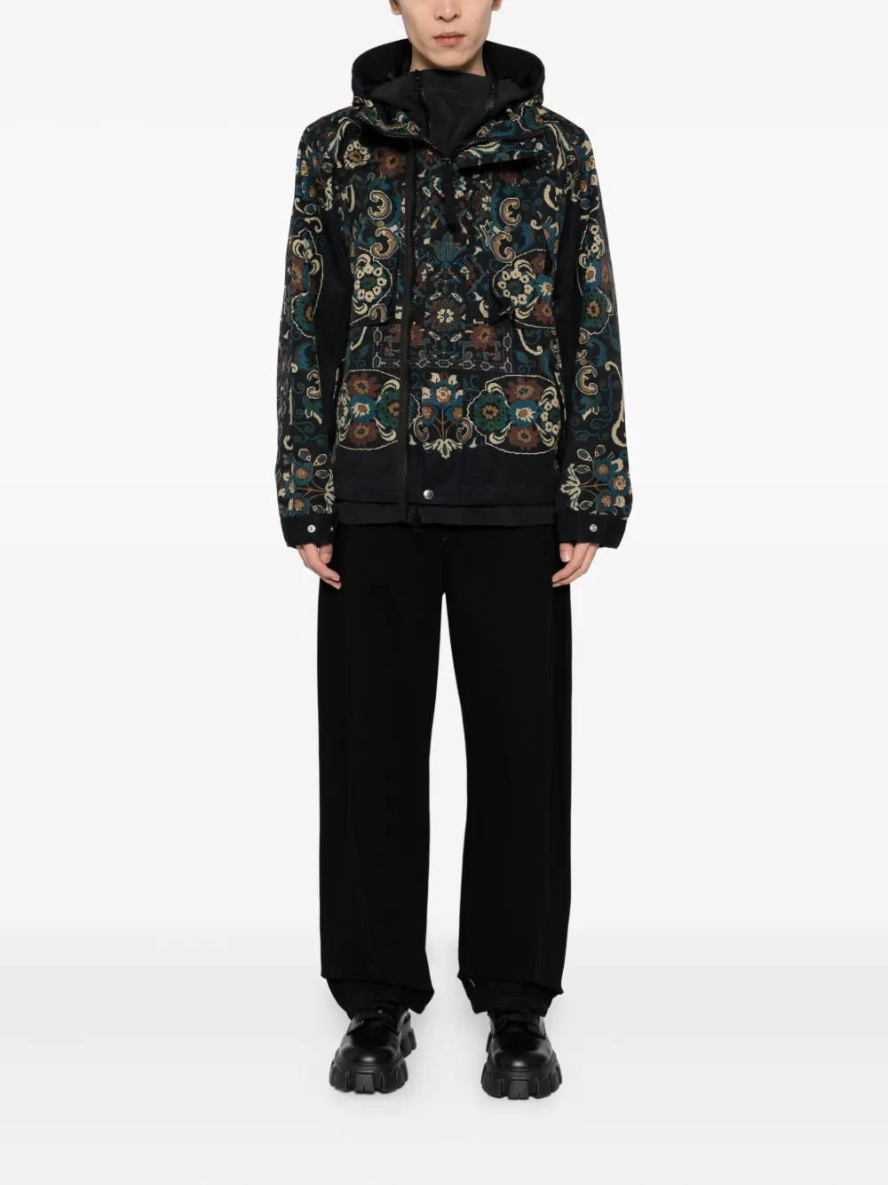 sacai printed jacket | Hooded Jackets | Image 2