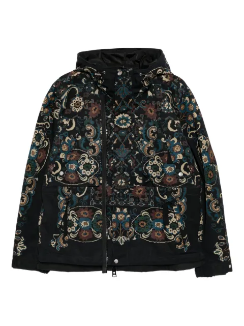 sacai printed jacket