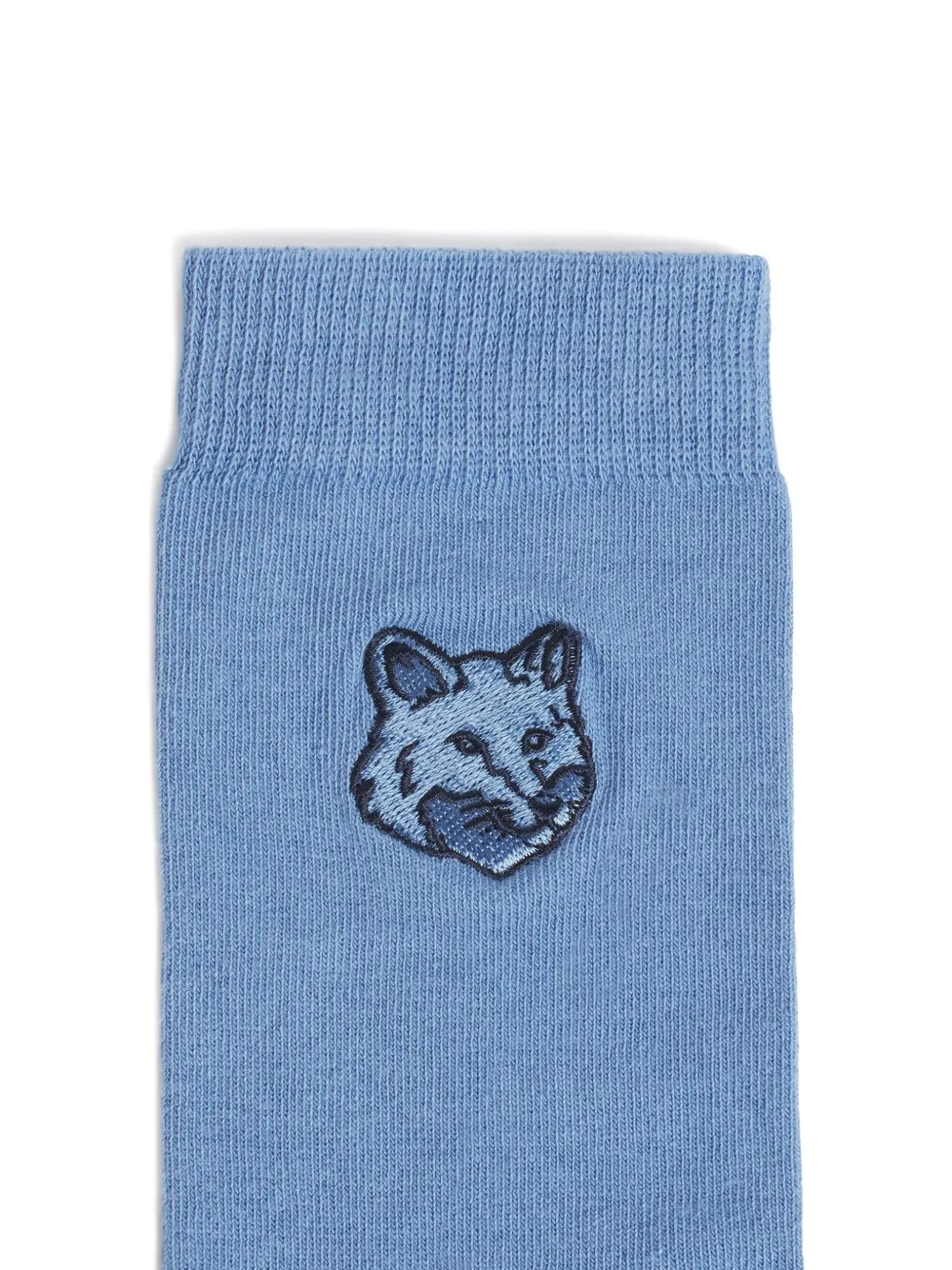 Maison Kitsuné fox-head embroidered socks | Image 2