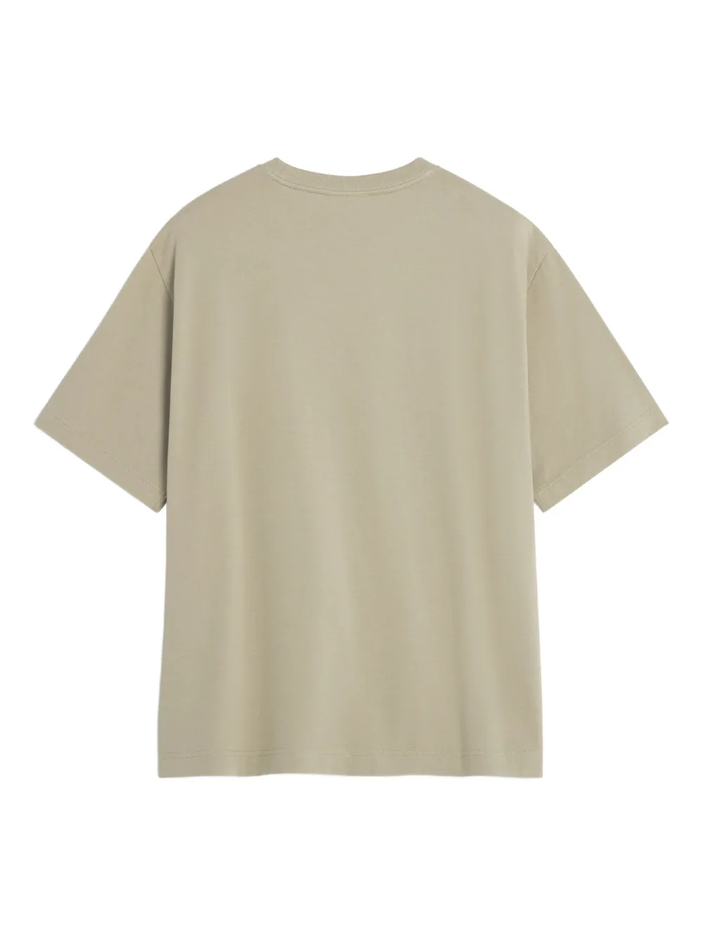 Maison Kitsuné Katoenen T-shirt met vossenprint Groen