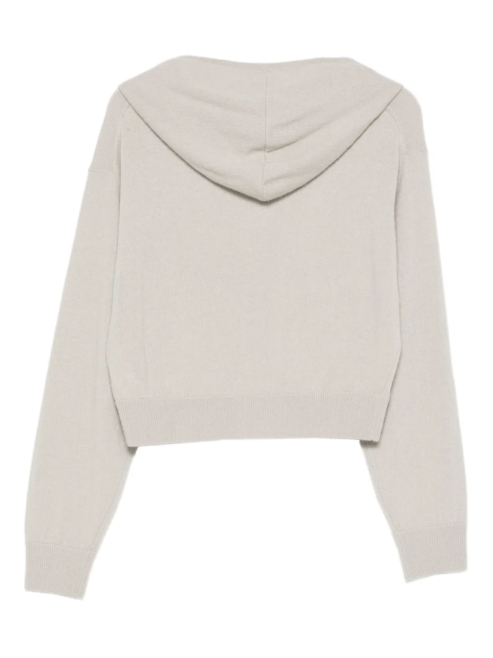 Allude hooded zip-up cardigan | Hoodies | Image 2