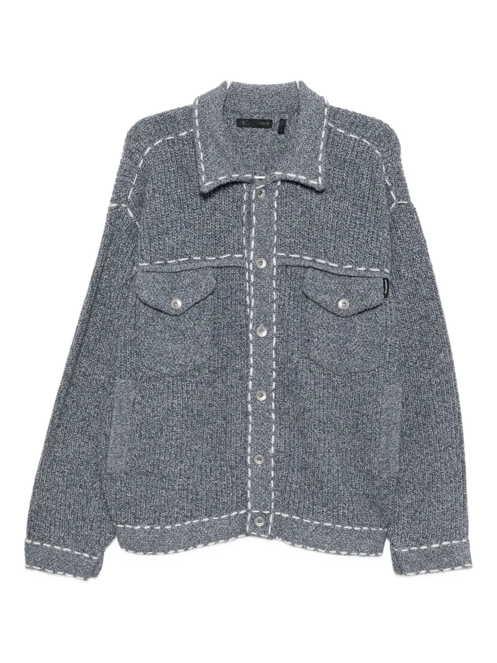 FIVE CM knitted jacket | Blue | Image 1