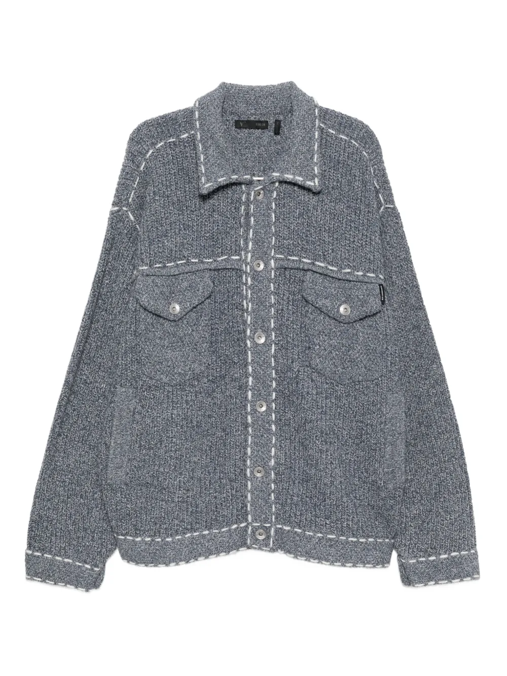 FIVE CM knitted jacket | Blue | Image 1