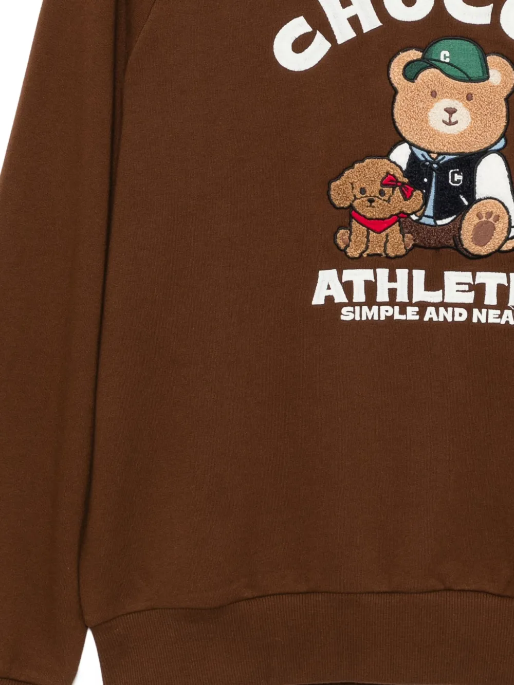 Chocoolate Logo-embroidered Sweatshirt In Multi