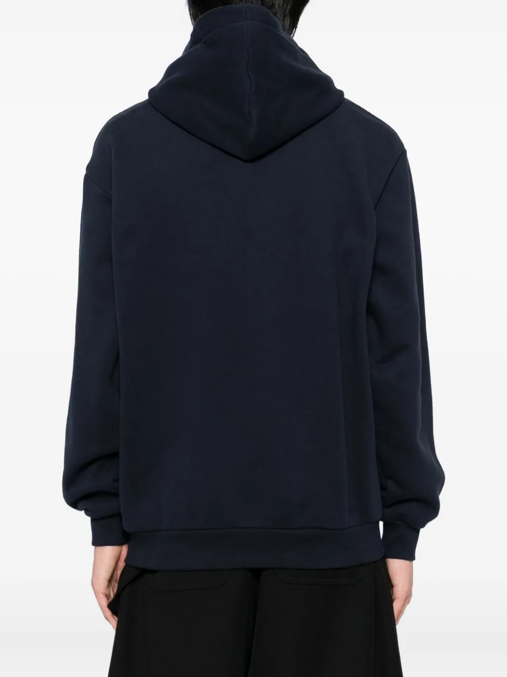 CHOCOOLATE Hoodie met geborduurd logo Blauw