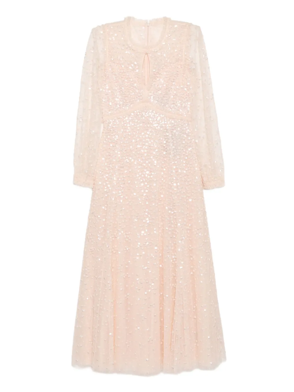 Needle & Thread Jurk verfraaid met pailletten Roze